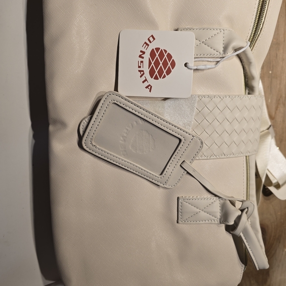 Cream Travel Bag for Women - Picture 8 of 11